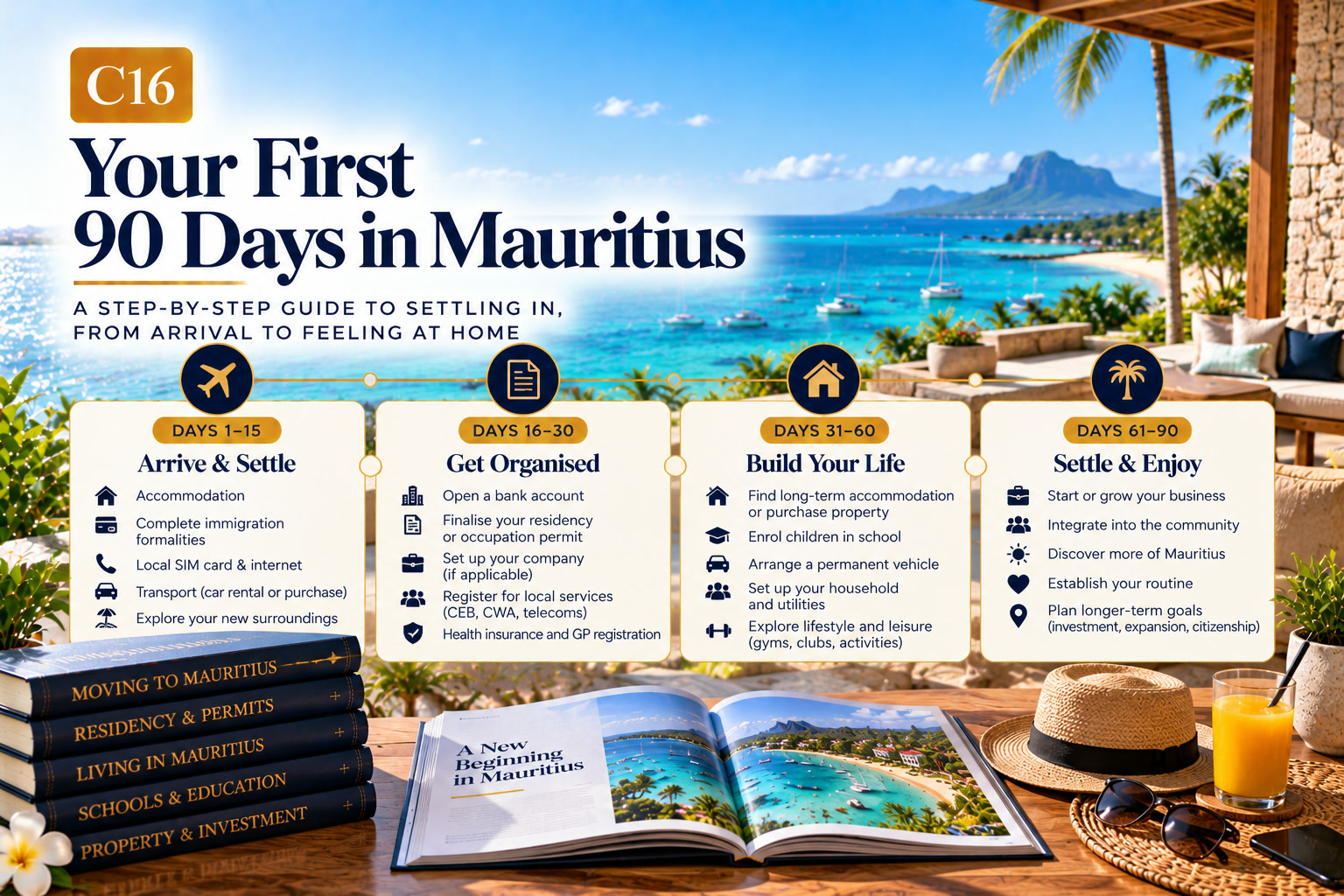 Settling into your new home in Mauritius