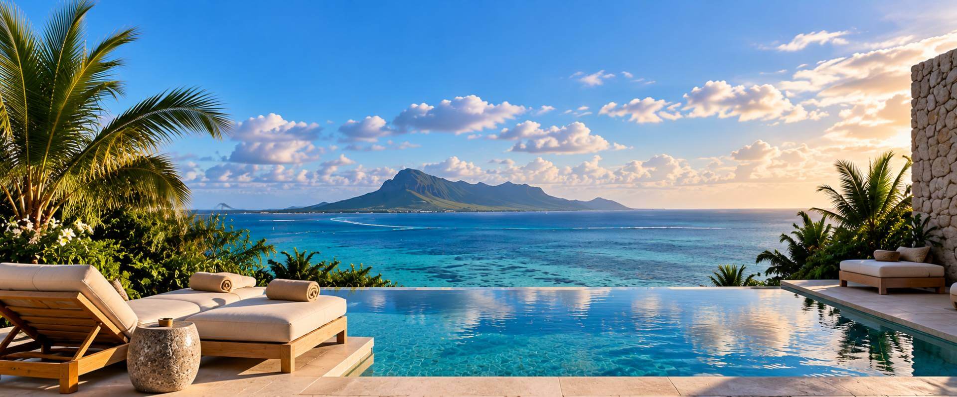 A Mauritius property being cared for while its owner is overseas